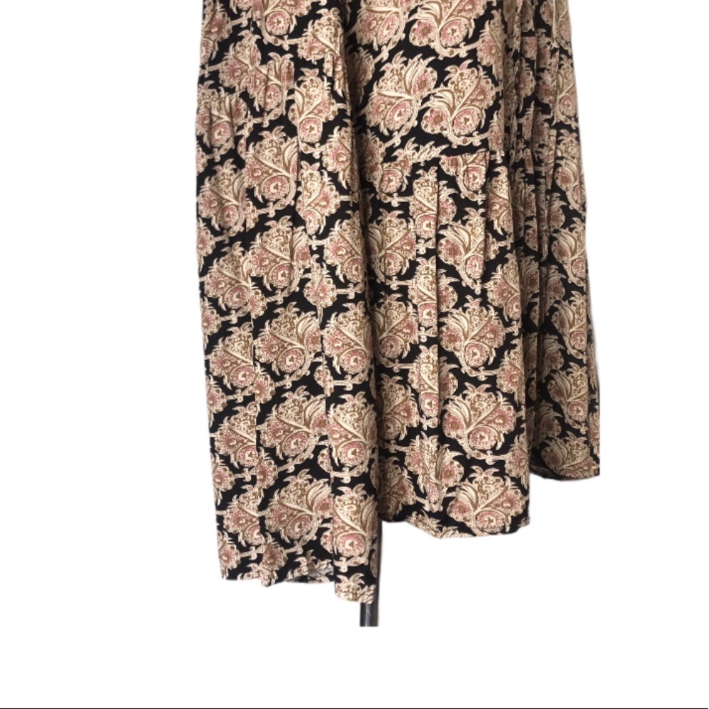 Daniel Rainn Paisley Cottagecore Babydoll Blouse - Picture 4 of 12